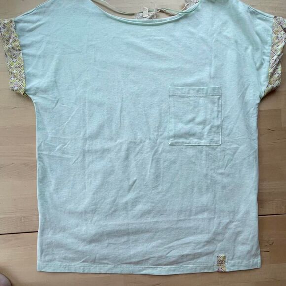 ๐ Mystree Mint Green Embellished Pocket Tee - Fresh & Detailed NWT! ๐ - Picture 3 of 3